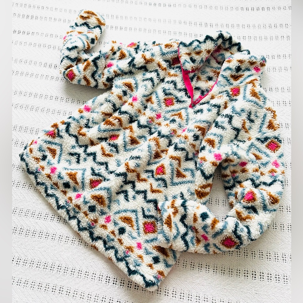 Eddie Bauer Multicolor Fleece Jacket